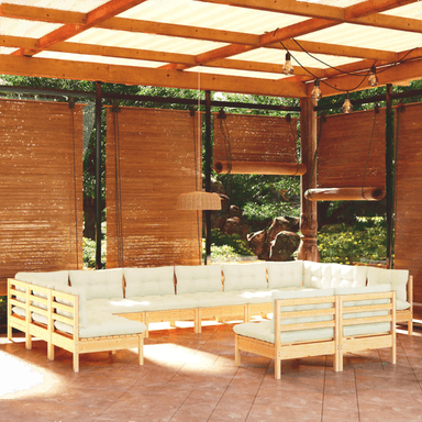 Vidaxl Hagesofagruppe 12 deler