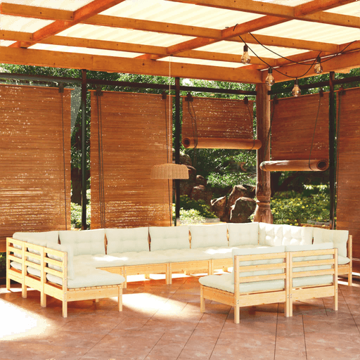 Vidaxl Hagesofagruppe 12 deler