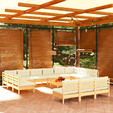 Vidaxl Hagesofagruppe 14 deler