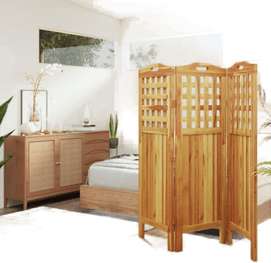 Vidaxl Romdeler 3 paneler 121,5 cm