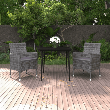 Vidaxl Hagespisegruppe 3 deler