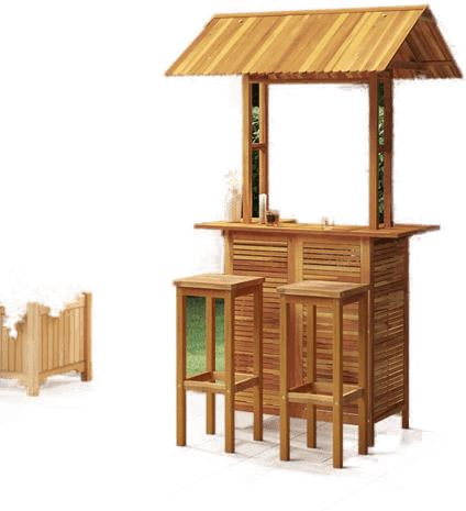 Vidaxl Hagebarsett 3 deler