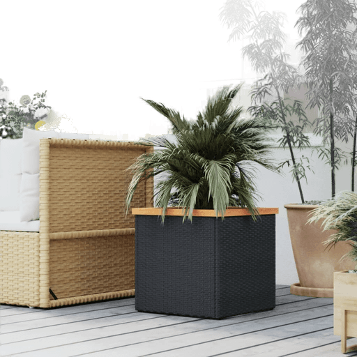 Vidaxl Plantekasse svart 40x40 cm