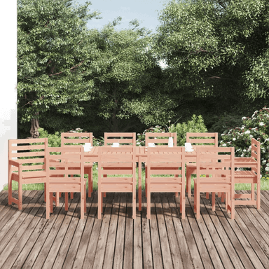 Vidaxl Utendørs spisestue 11 deler