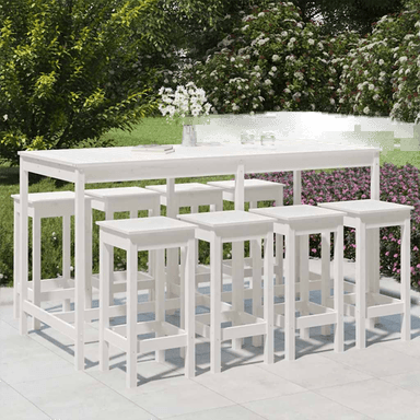 Vidaxl Hagebarsett 9 deler