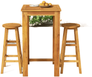 Vidaxl Hagebarsett 3 deler