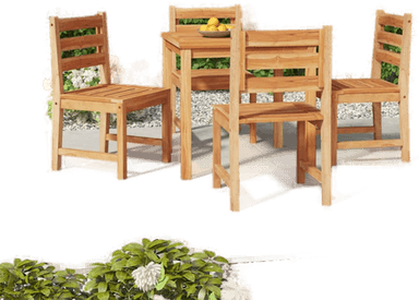 Vidaxl Hagespisegruppe 5 deler