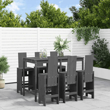 Vidaxl Hagebarsett 7 deler