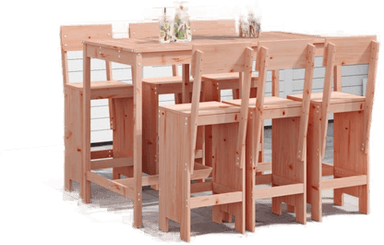 Vidaxl Hagebarsett 7 deler