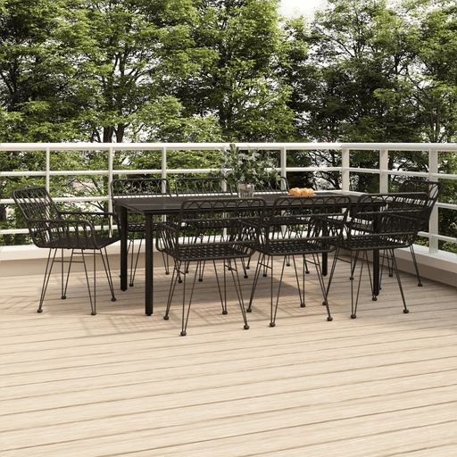 Vidaxl Hagespisegruppe 9 deler