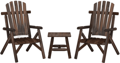 Vidaxl Hagemøbelsett 3 deler