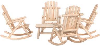 Vidaxl Hagemøbelsett 5 deler