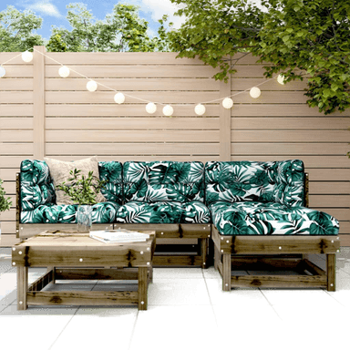 Vidaxl Hagesofagruppe 5 deler