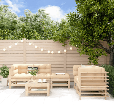 Vidaxl Hagesofagruppe 6 deler