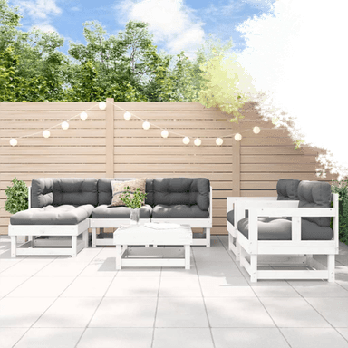 Vidaxl Hagesofagruppe 7 deler