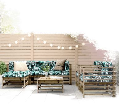 Vidaxl Hagesofagruppe 7 deler