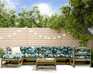 Vidaxl Hagesofagruppe 8 deler