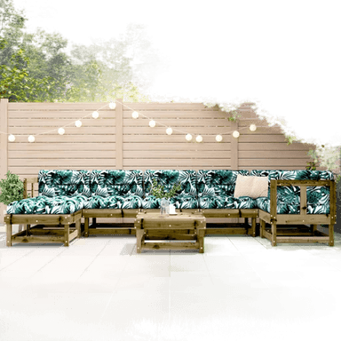 Vidaxl Hagesofagruppe 8 deler