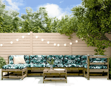 Vidaxl Hagesofagruppe 8 deler