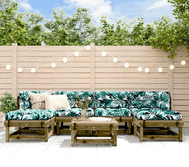 Vidaxl Hagesofagruppe 7 deler