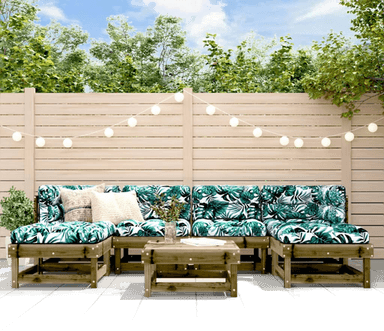 Vidaxl Hagesofagruppe 7 deler