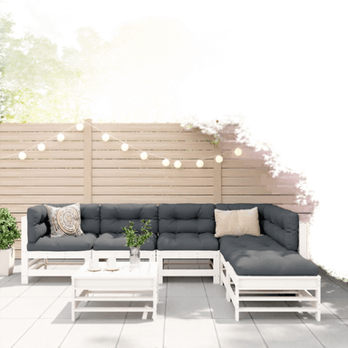 Vidaxl Hagesofagruppe 7 deler