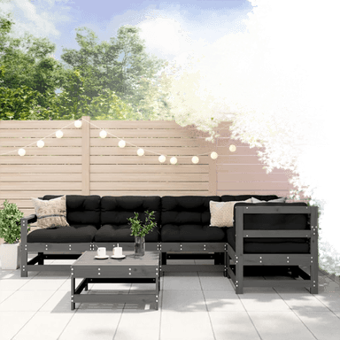 Vidaxl Hagesofagruppe 6 deler