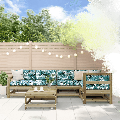 Vidaxl Hagesofagruppe 6 deler