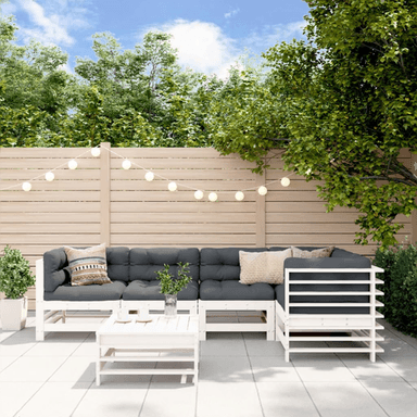 Vidaxl Hagesofagruppe 6 deler