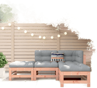 Vidaxl Hagesofagruppe 4 deler