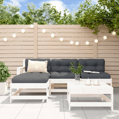 Vidaxl Hagesofagruppe 5 deler