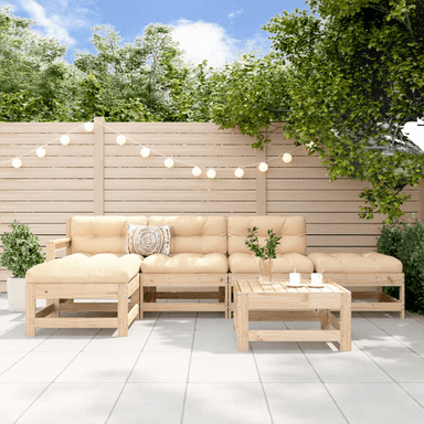 Vidaxl Hagesofagruppe 6 deler