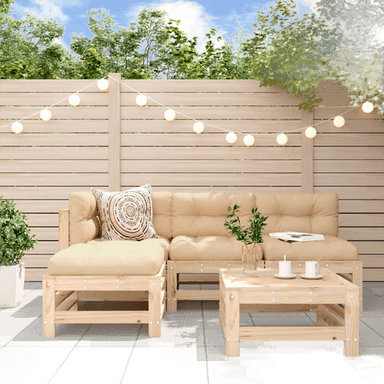 Vidaxl Hagesofagruppe 5 deler