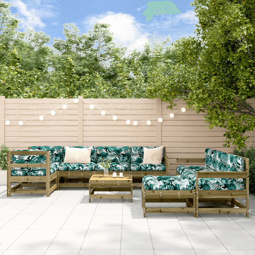 Vidaxl Hagesofagruppe 10 deler