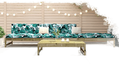 Vidaxl Hagesofagruppe 4 deler