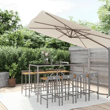 Vidaxl Hagebarsett 9 deler