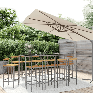 Vidaxl Hagebarsett 11 deler