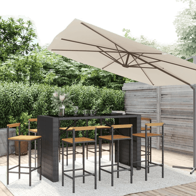 Vidaxl Hagebarsett 9 deler