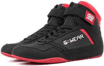 Gorilla Wear Classic High Tops, black/red