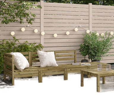 Vidaxl Hagesofa 4-seter