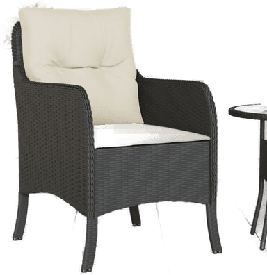 Vidaxl Hagestoler med puter 2 stk