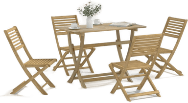 Vidaxl Hagespisegruppe 5 deler