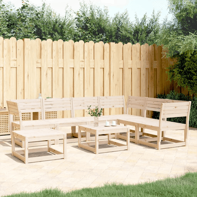 Vidaxl Hagesofagruppe 7 deler