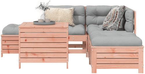 Vidaxl Hagesofasett 6 deler