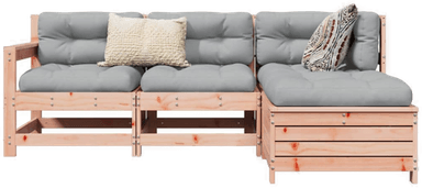 Vidaxl Hagesofagruppe 4 deler