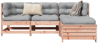 Vidaxl Hagesofagruppe 4 deler