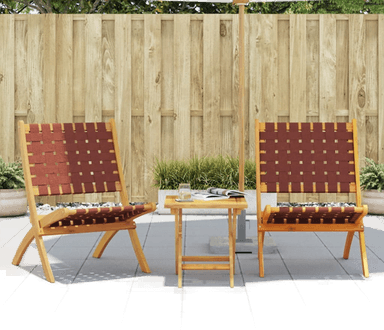 Vidaxl Solsenger 2 stk mørkerød