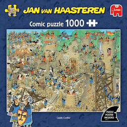 Adlibris Jan van Haasteren Castle Conflict 1000 brikker