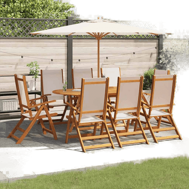 Vidaxl Hagespisegruppe 9 deler