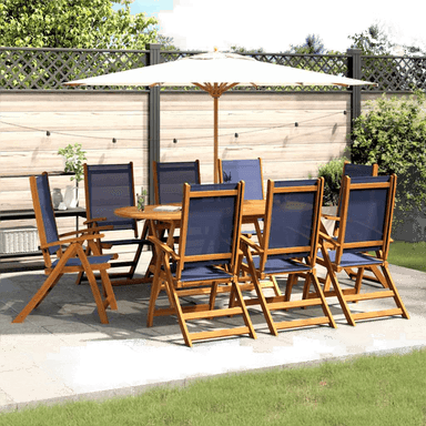 Vidaxl Hagespisegruppe 9 deler